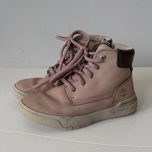 Timberland Kids Mauve Pink Boots Size 10 Girls Outdoor